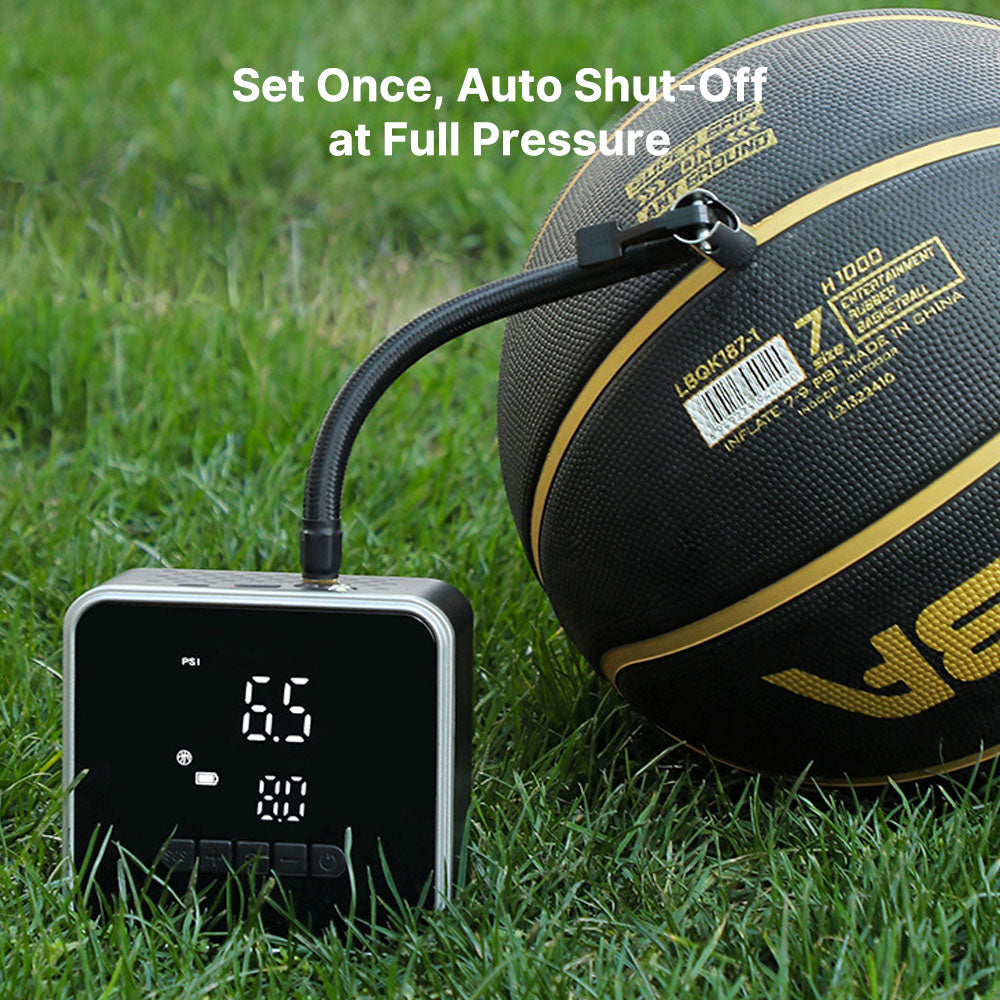 Portable Tire Pump for Vehicles and Bicycles – Quick Inflation
