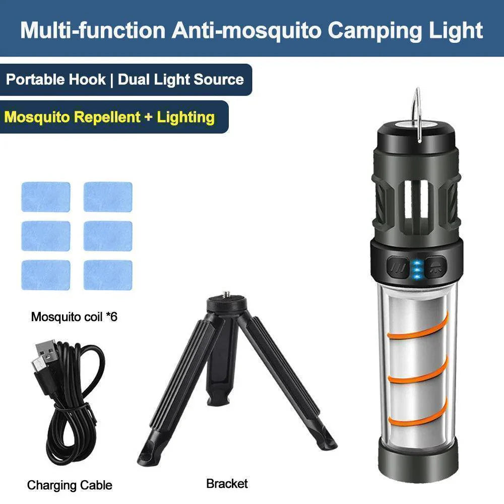 Camping Lantern with Insect Repellent for Outdoor Use