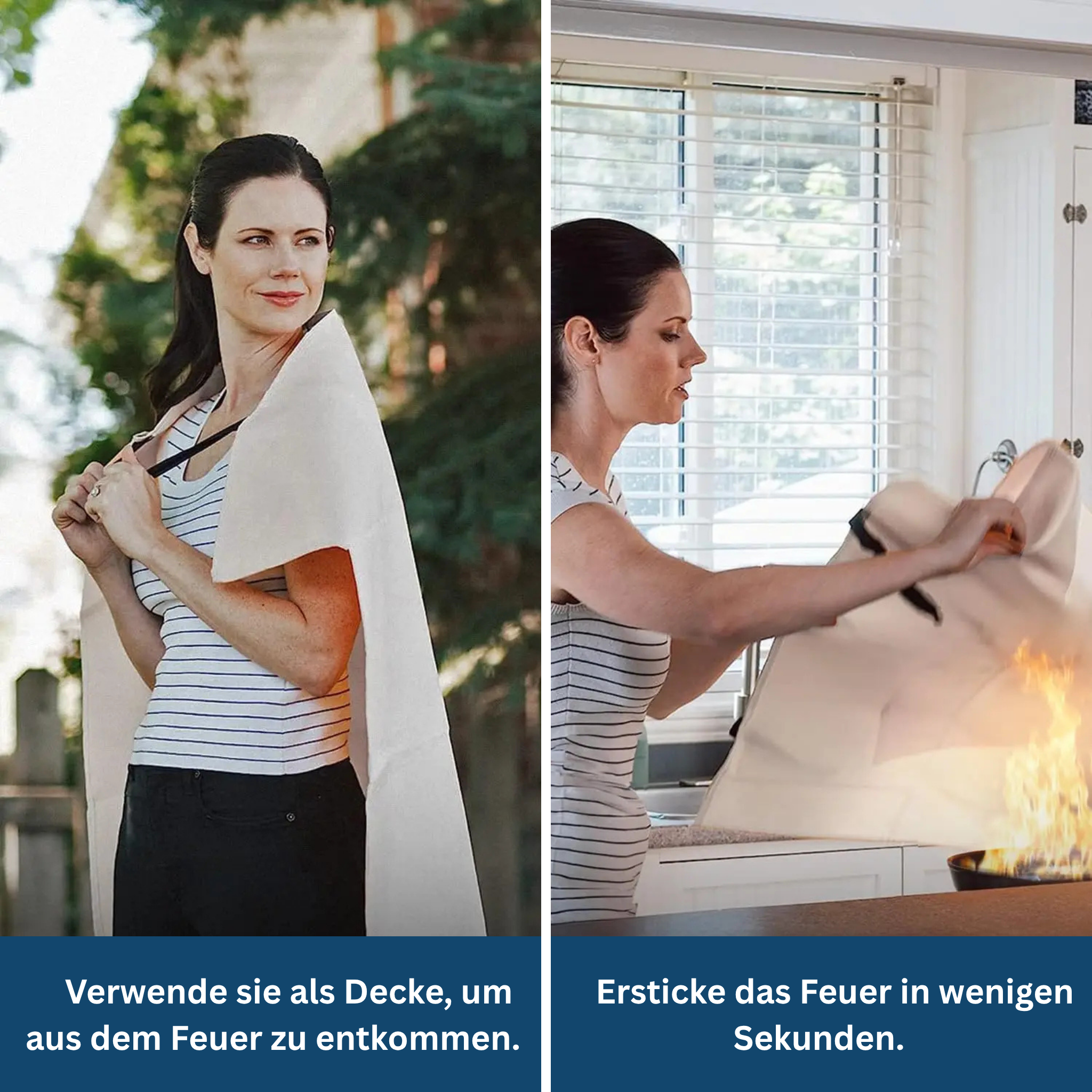 Emergency Fire Safety Blanket for Protection