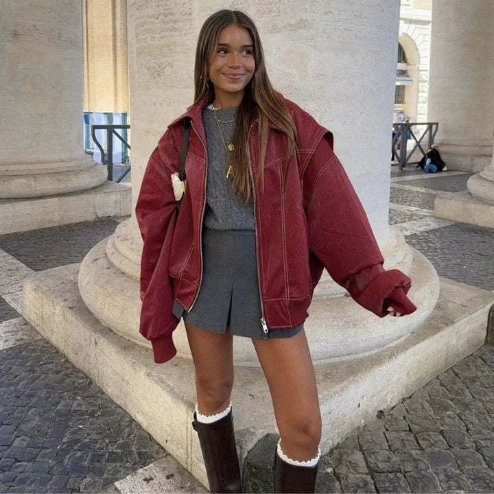 CrimsonMuse™ Leather Elegance — Turn Every Step Into a Show-Stopping, Confidence-Boosting Statement