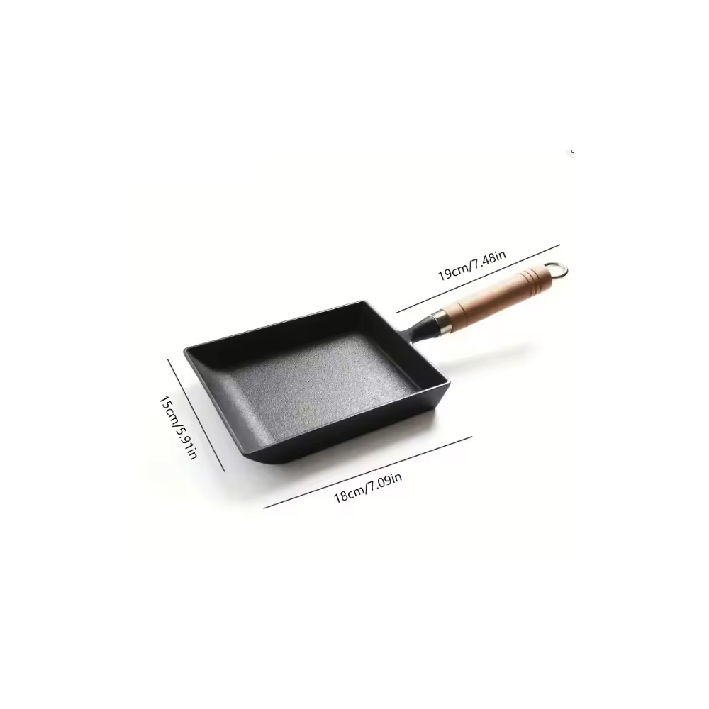 Cast Iron Egg Pan for Tamagoyaki – Japanese Style Cooking Tool