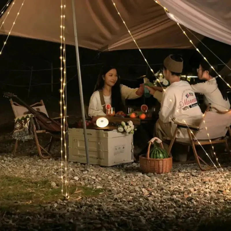Retractable Camping Lantern with 4 Functions