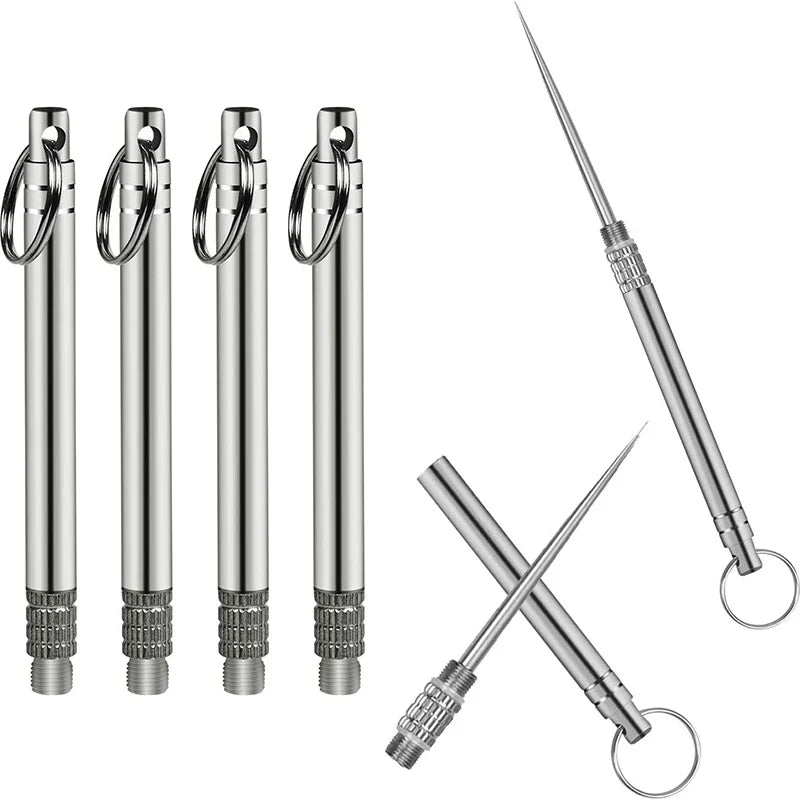Titanium Toothpick in Waterproof Case – Reusable Design