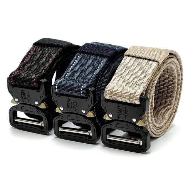 Men's Tactical Belt with Quick Release - Durable Design