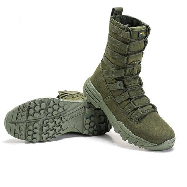 Men's Ankle Boots for Hiking and Outdoor Activities - Tactical Style