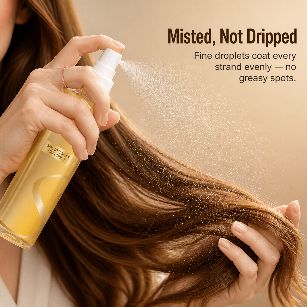 SilkBloom™ — Mist On Frizz-Free Soft Hair That Smells Salon-Fresh All Day