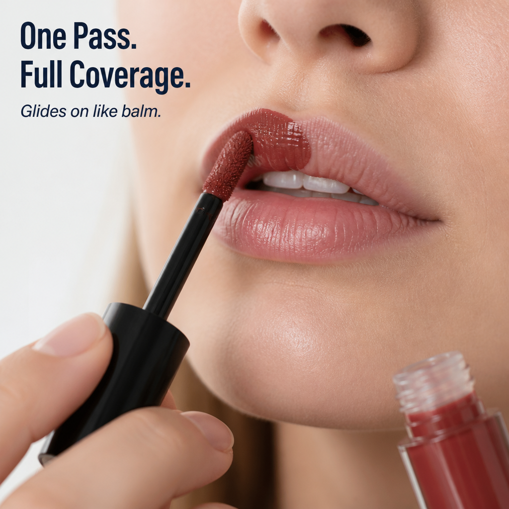 RadianceLock™ Lip Glow — Get Bold Color That Lasts Through Dinner Without Drying Out
