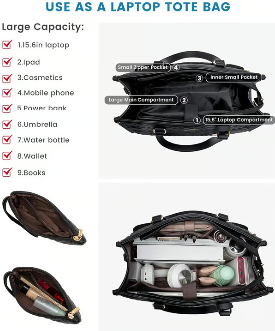 Insulated Laptop and Lunch Bag