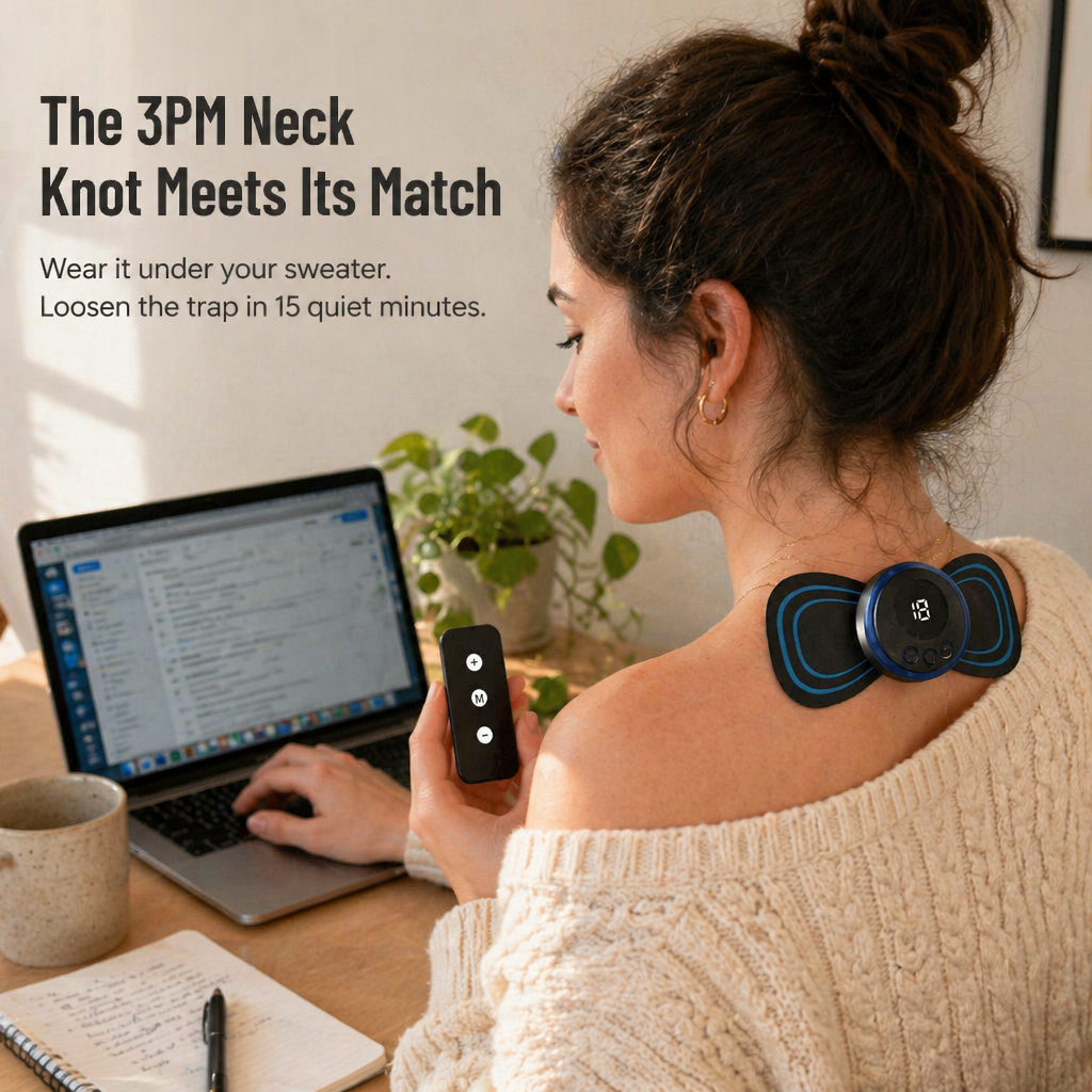FlexiPulse™ Portable Massager — Melt Away Muscle Tension Anytime for Instant Calm & Energy