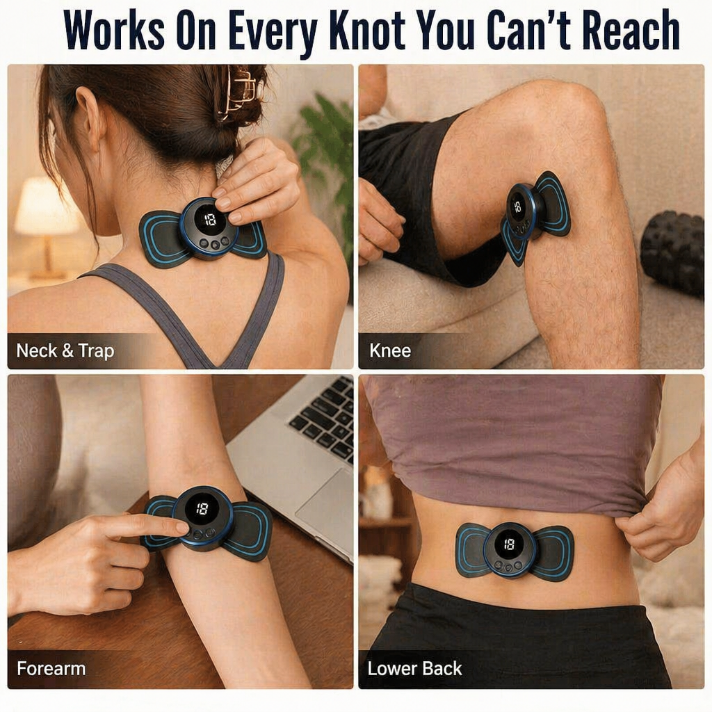 FlexiPulse™ Portable Massager — Melt Away Muscle Tension Anytime for Instant Calm & Energy