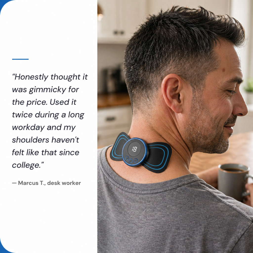 FlexiPulse™ Portable Massager — Melt Away Muscle Tension Anytime for Instant Calm & Energy