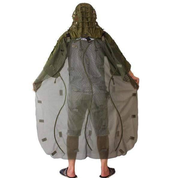 Tactical Ghillie Suit Base with Viper Hood for Stealth Concealment