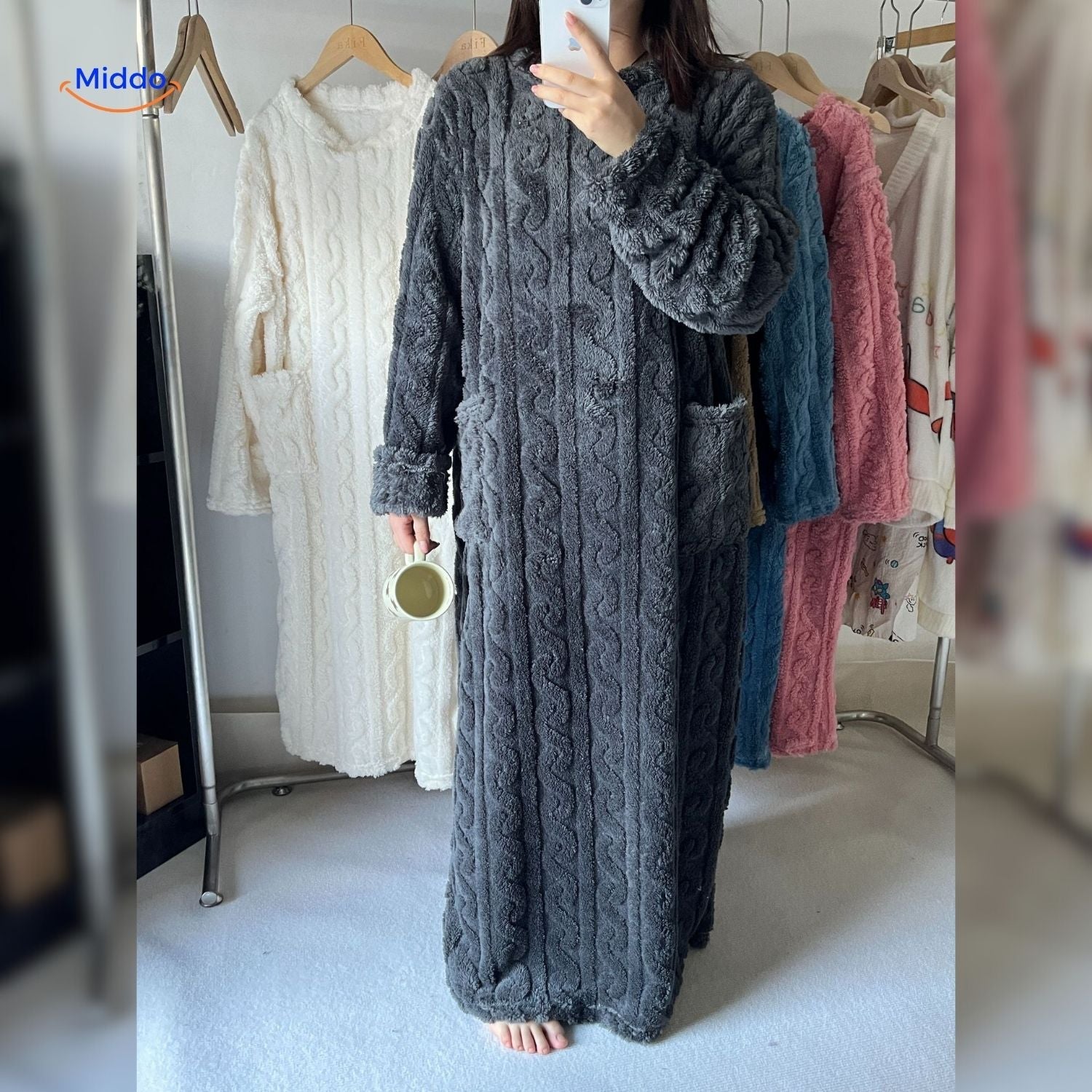 Cozy Blanket Dress – Experience Warmth, Move Freely, Enjoy Endless Comfort!
