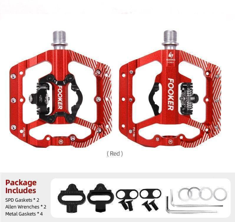 Mountain and Road Bike Pedals for Improved Cycling Efficiency