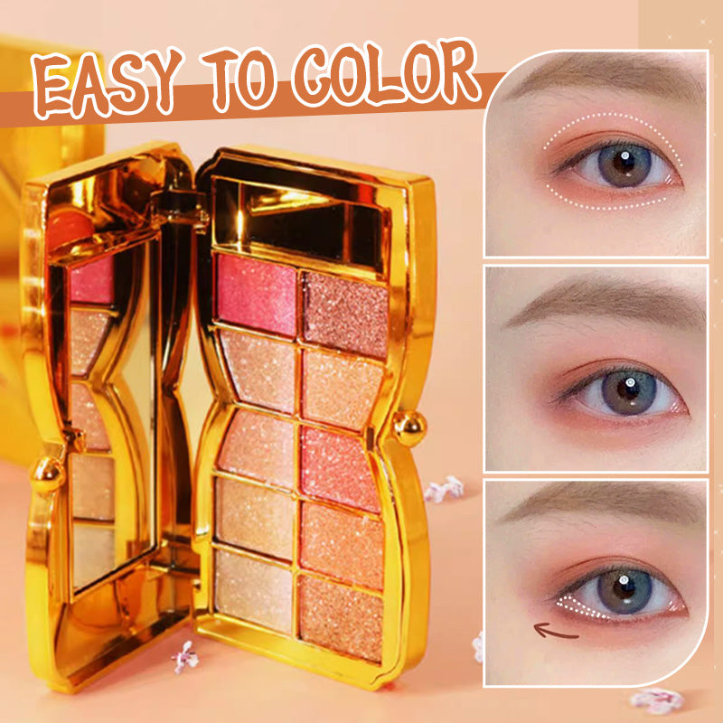 Your Beauty Diary 💟 | 10-color Glitter Eyeshadow Palette✨