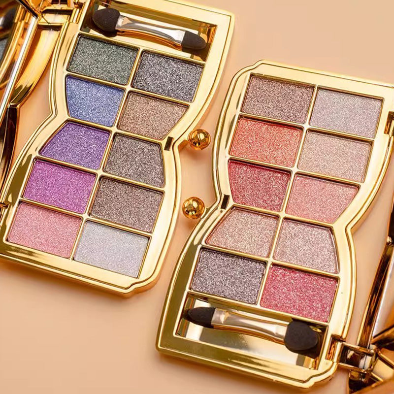 Your Beauty Diary 💟 | 10-color Glitter Eyeshadow Palette✨