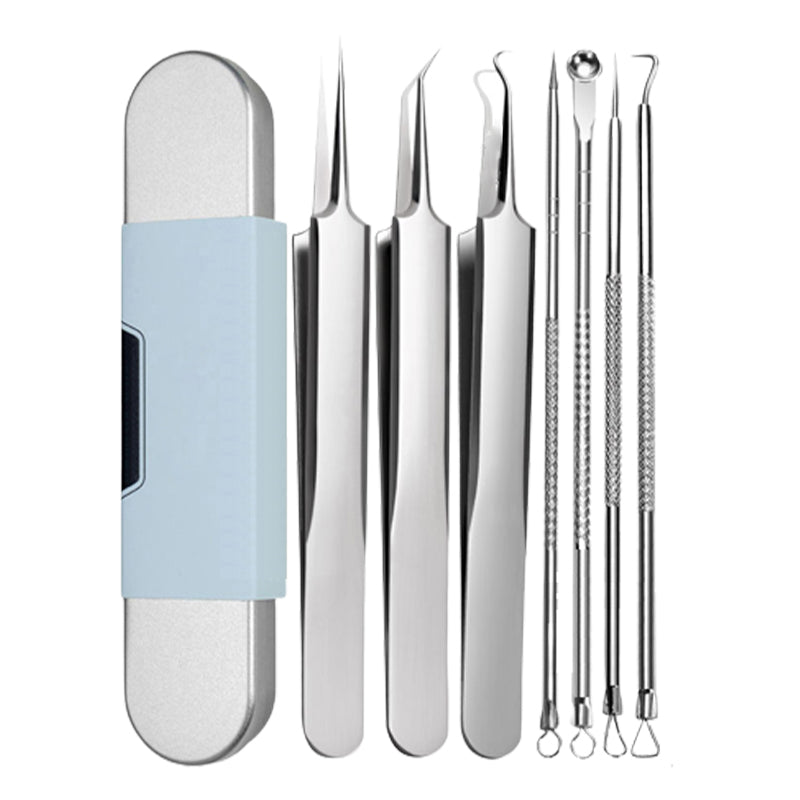 Stainless steel blackhead removal kit