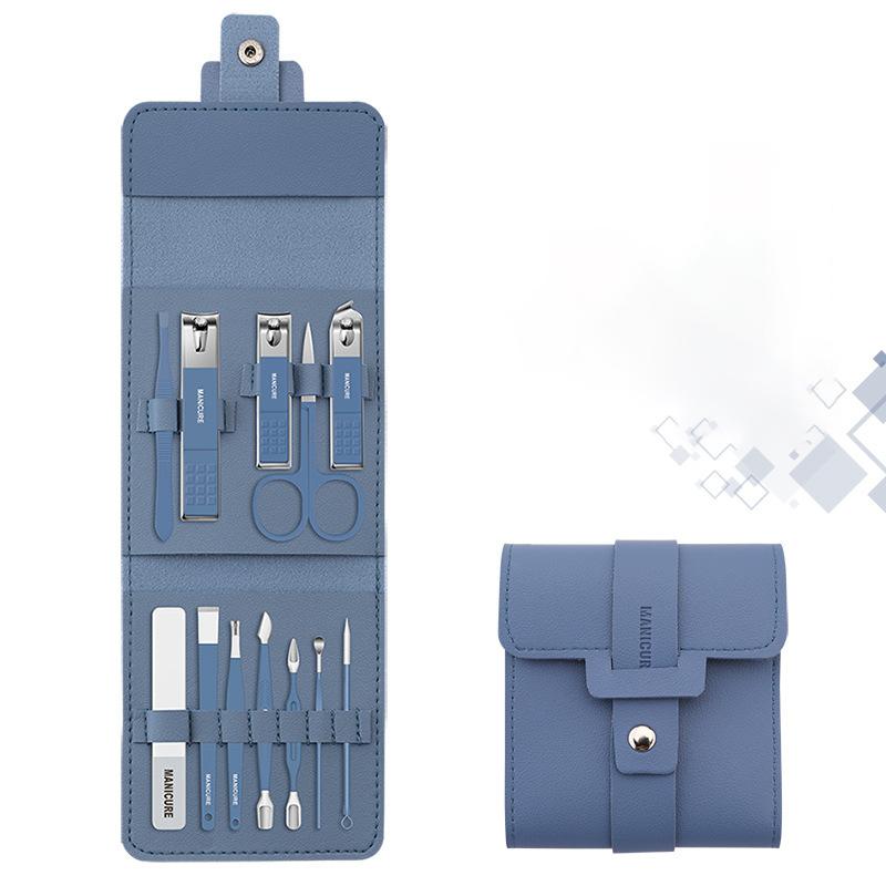 Portable Nail Clipper Set with Case - 12/16 Pieces