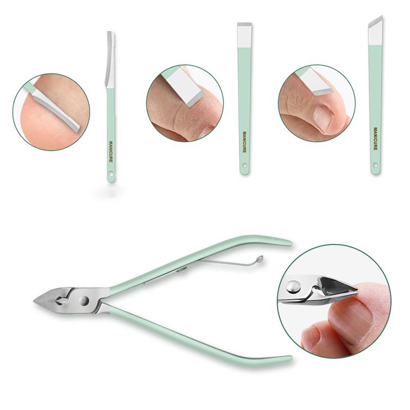 Portable Nail Clipper Set with Case - 12/16 Pieces