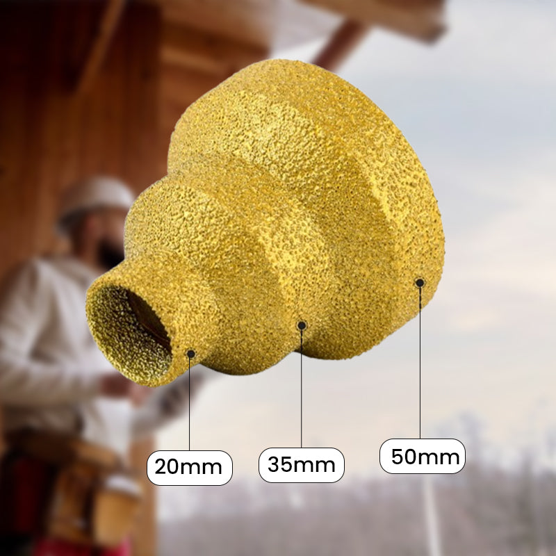 Effective diamond drill bit