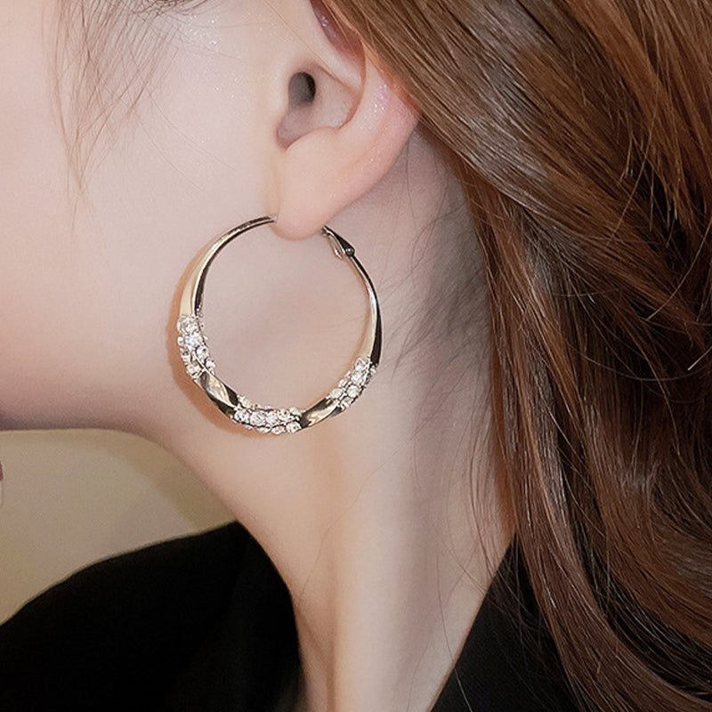 Buy One Get One Free | Timeless Hoop Earrings with Sparkling Zirconia