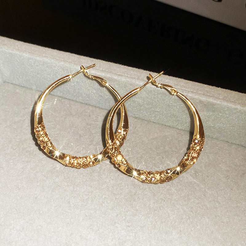 Buy One Get One Free | Timeless Hoop Earrings with Sparkling Zirconia