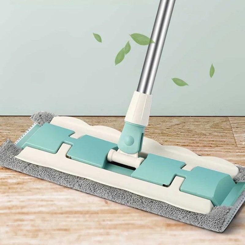 Telescopic Mop with Microfiber Cloth for Floor Cleaning
