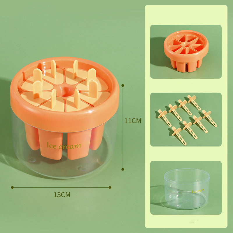 8-Piece Popsicle Maker Set - FrostFire Ice Molds