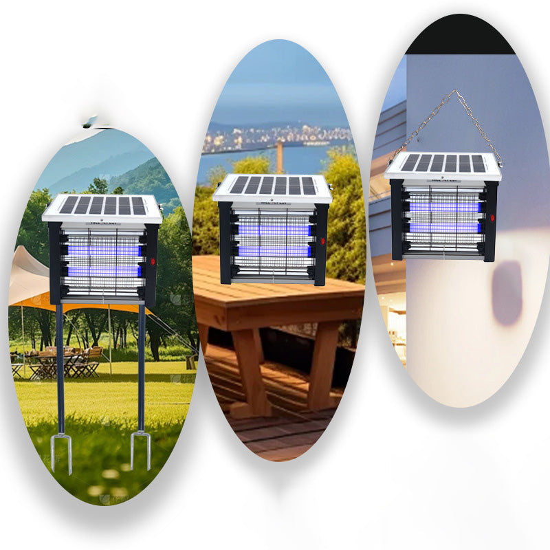 3500V Solar Insect Zapper for Indoor and Outdoor Use
