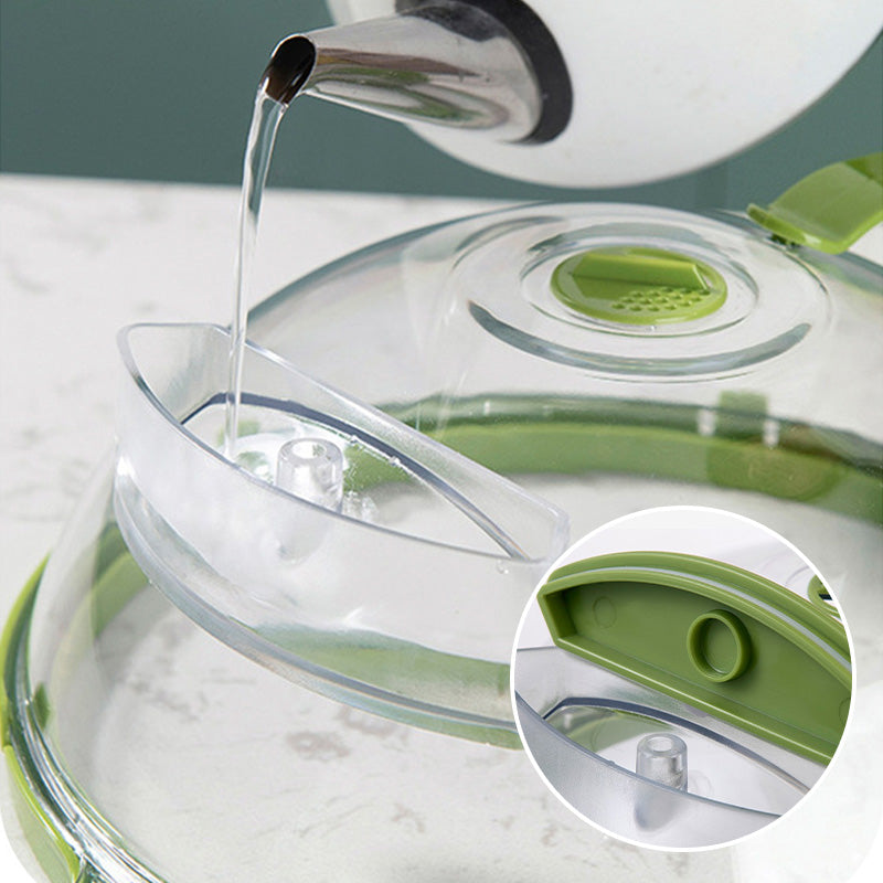 Microwave Steam Cover – Clean, Juicy & Safe Cooking