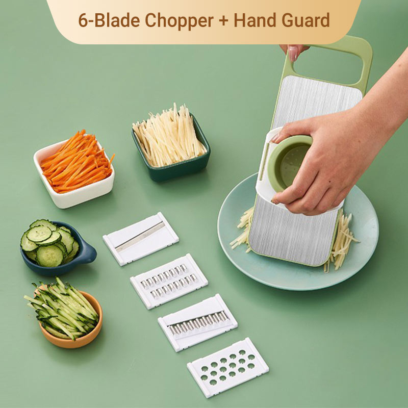 7-in-1 Kitchen Tool – The Safe Multipurpose Slicer