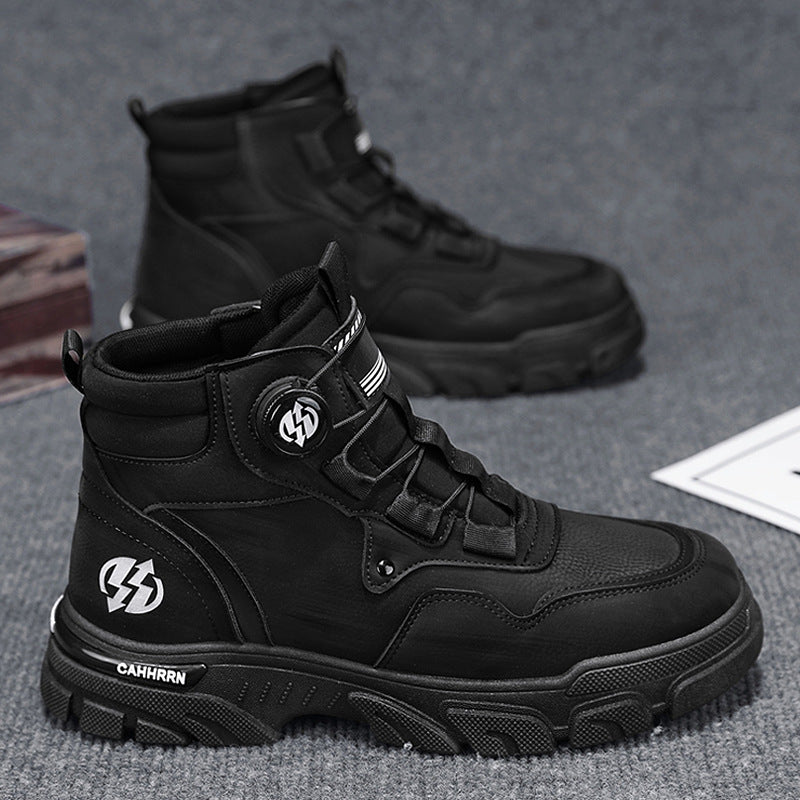 Adjustable Work-Style Shoes – Sturdy Fit in 2 Seconds