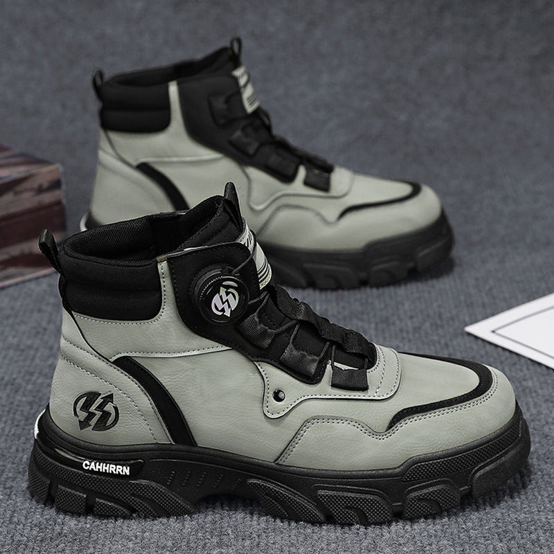 Adjustable Work-Style Shoes – Sturdy Fit in 2 Seconds