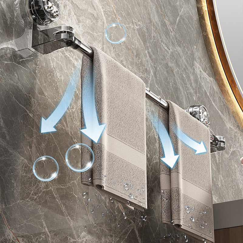 Stylish Towel Storage Solution – No Drilling Required