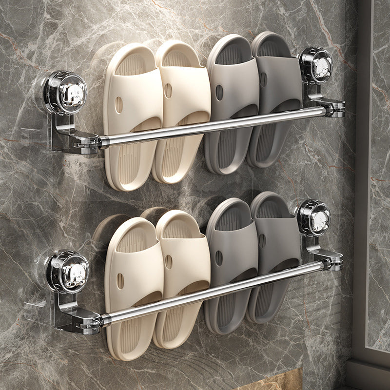 Stylish Towel Storage Solution – No Drilling Required