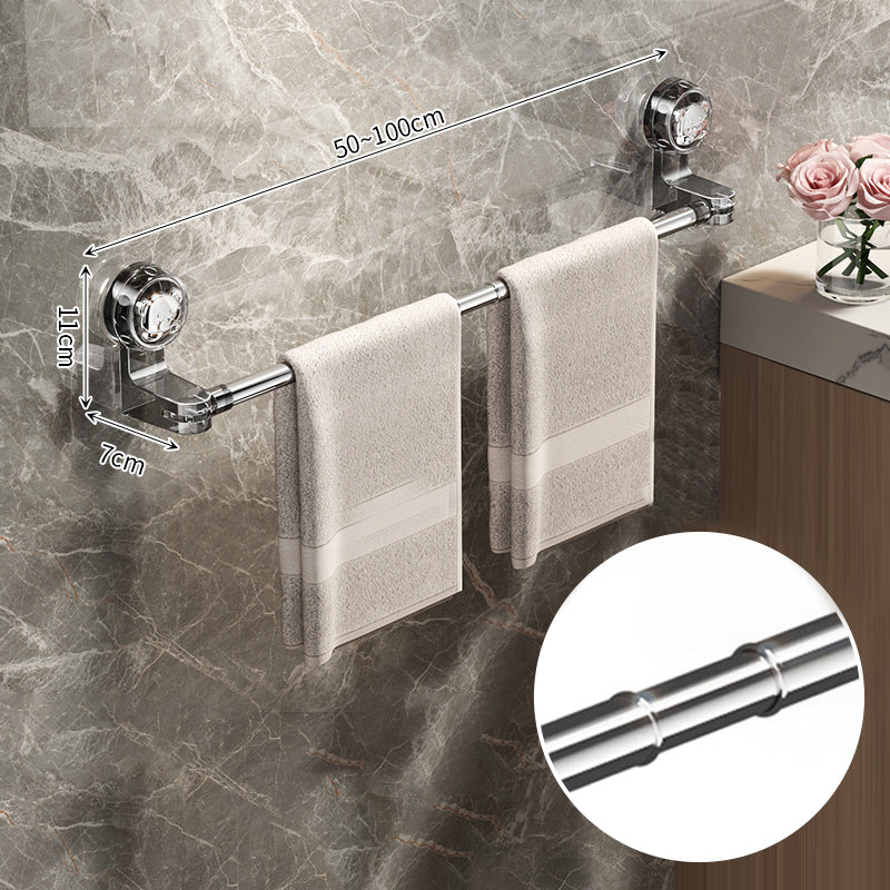 Stylish Towel Storage Solution – No Drilling Required
