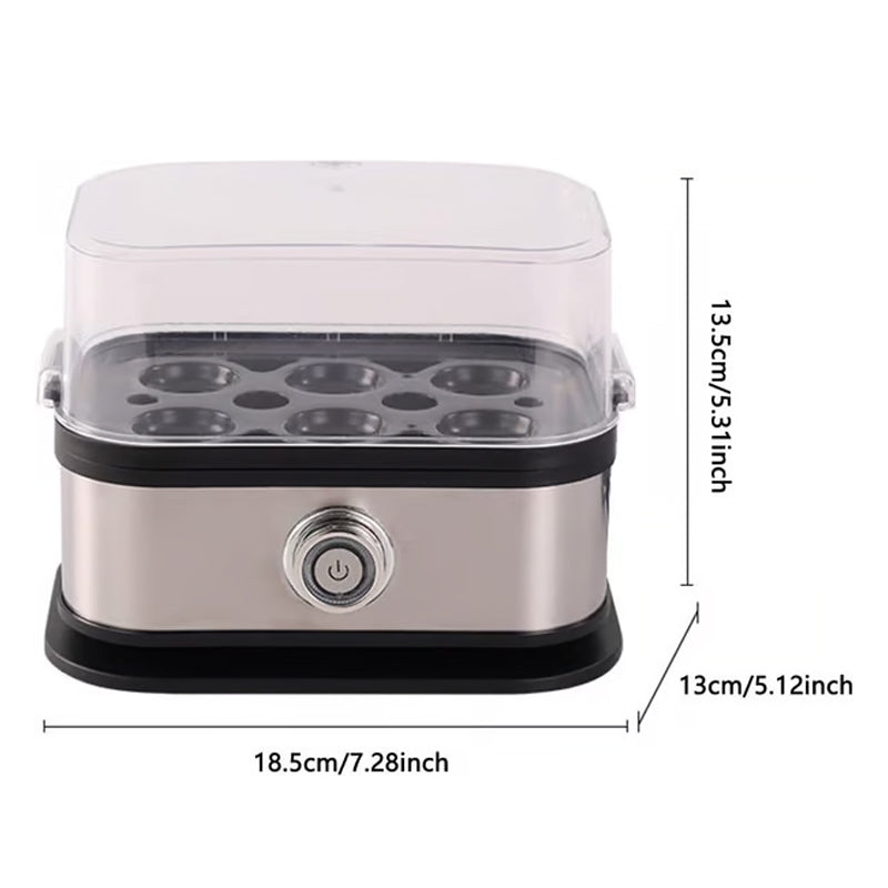 Multi-Functional Egg Cooker with Clear Lid