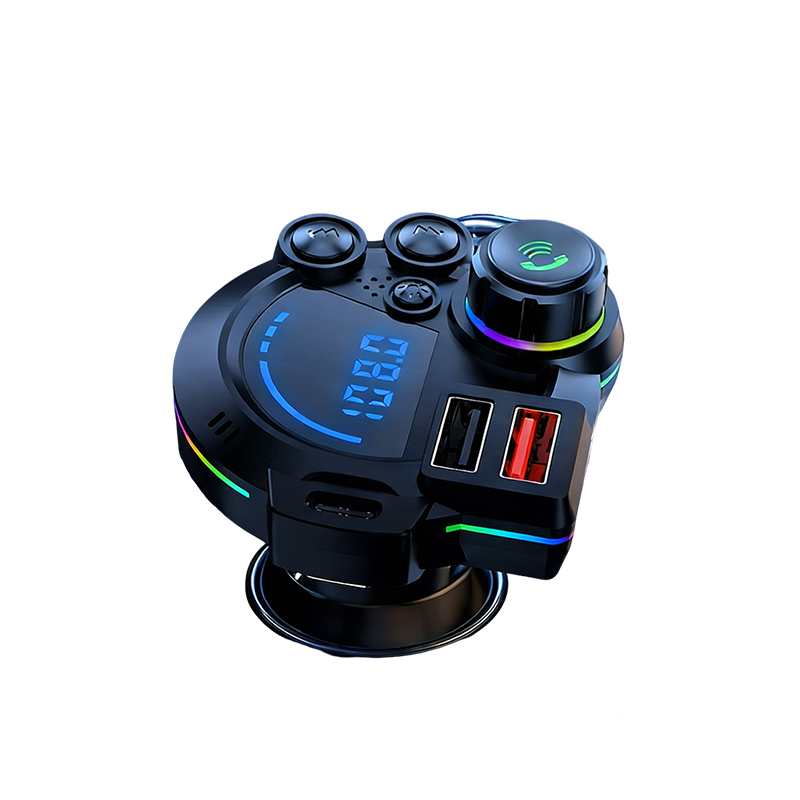 Bluetooth 5.3 FM Transmitter for Car with Dual USB Ports