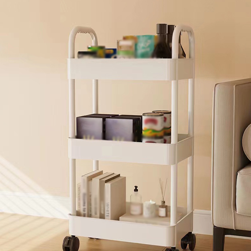 Mobile Kitchen Shelf Organizer with Wheels
