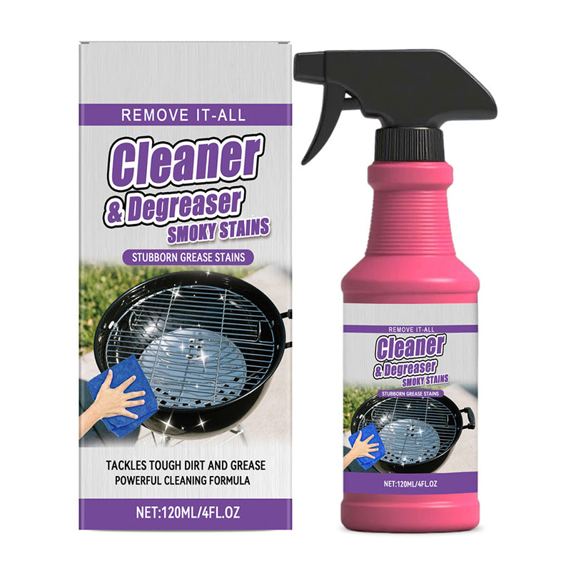 Powerful Grill Cleaning Spray – Removes Grease in 3 Minutes