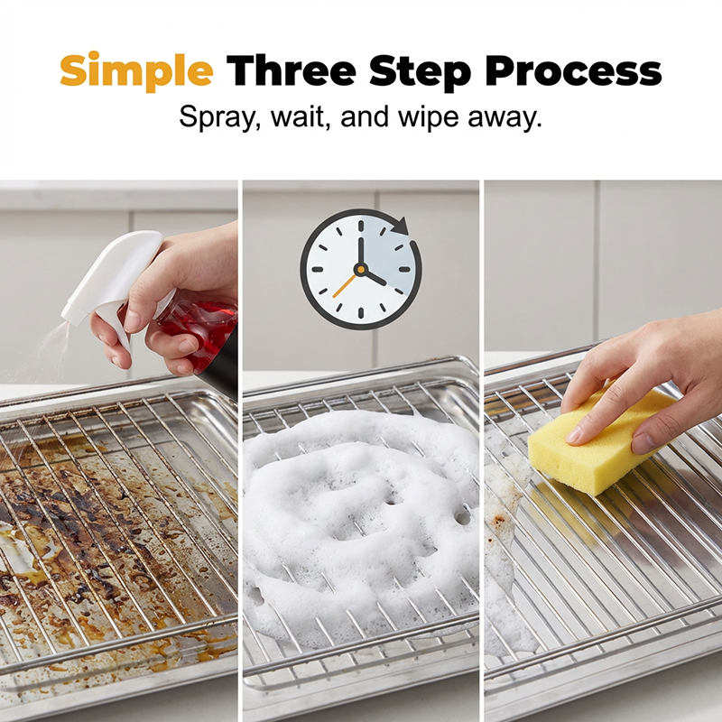 Grill Degreaser Spray – Powerful Grease Remover