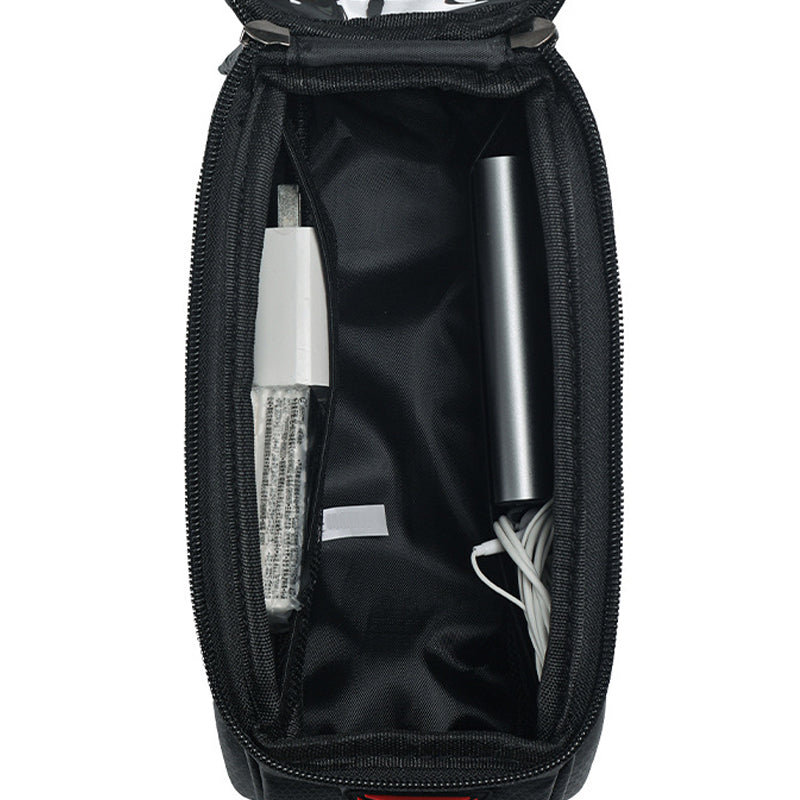 Waterproof Bicycle Frame Bag with Phone Holder