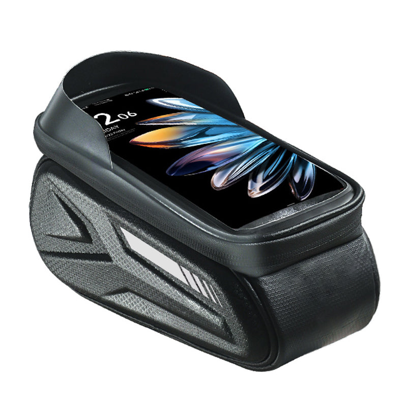 Waterproof Bicycle Frame Bag with Phone Holder