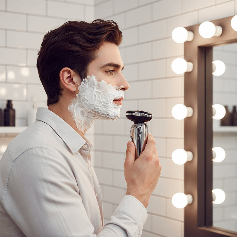 3-in-1 Men's Electric Shaver with 3D Floating Head