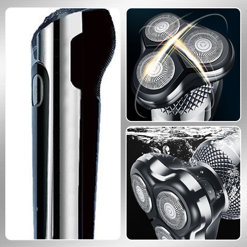 3-in-1 Men's Electric Shaver with 3D Floating Head