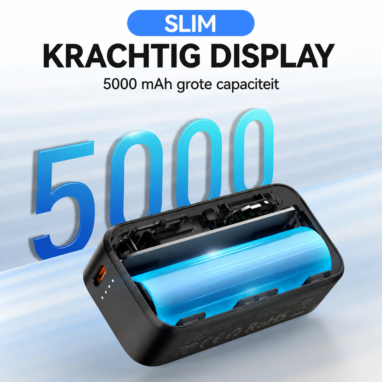 3-in-1 Magnetic Power Bank with Wireless Charging Capability