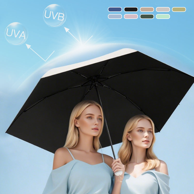 Compact Pocket Umbrella with UV Protection UPF50+