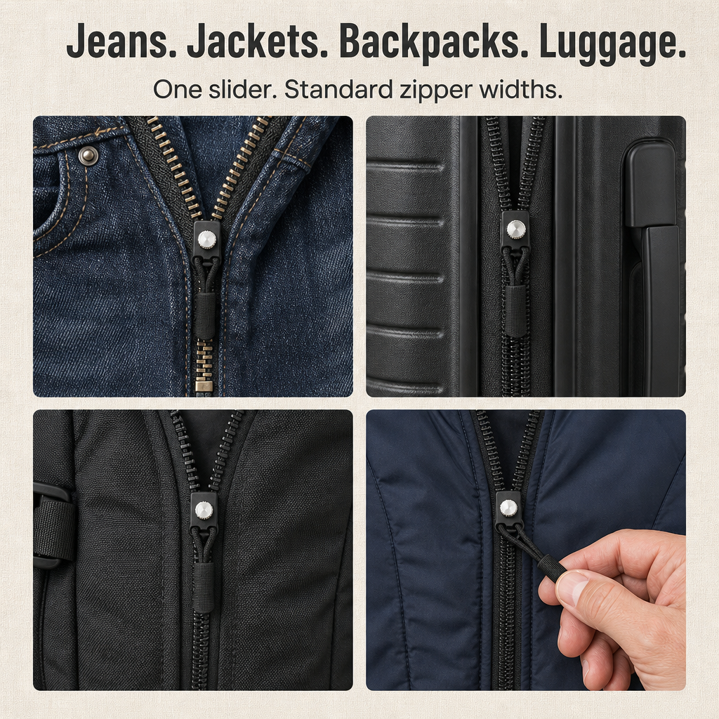 ZipRite™ — Snap Any Broken Zipper Back to Life in 10 Seconds