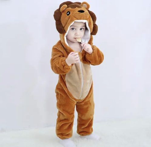 Cozy Fleece Jumpsuit for Infants