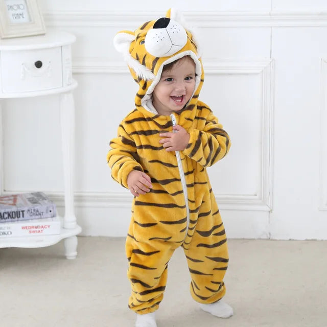 Cozy Fleece Jumpsuit for Infants